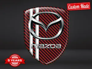 Mazda Pegatinas Con Relieve Universal Alta Calidad Profesional